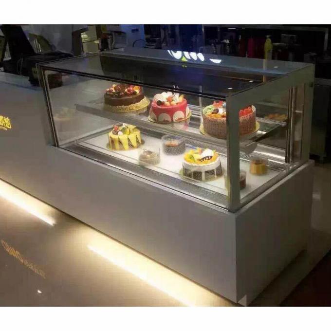 εμπορικό ψυγείο επίδειξης ψωμιού ξενοδοχείων εξοπλισμών αρτοποιείων 1500*730*1100mm R134A 0