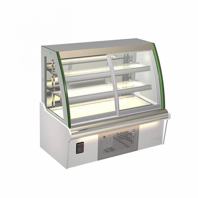 Μπροστινό ψυγείο επίδειξης αρτοποιείων συρόμενων πορτών R134a 4ft 0