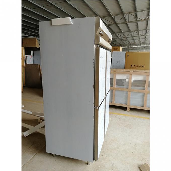 4 εμπορικός ψυκτήρας ψυγείων ανοξείδωτου πορτών 300W 1