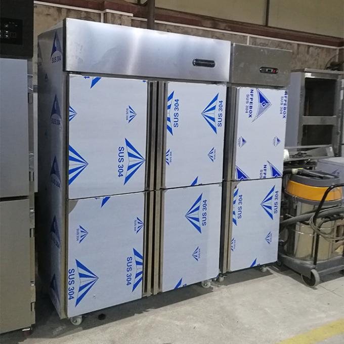 εμπορικός ψυκτήρας ψυγείων ανοξείδωτου 2000mm 550W 2