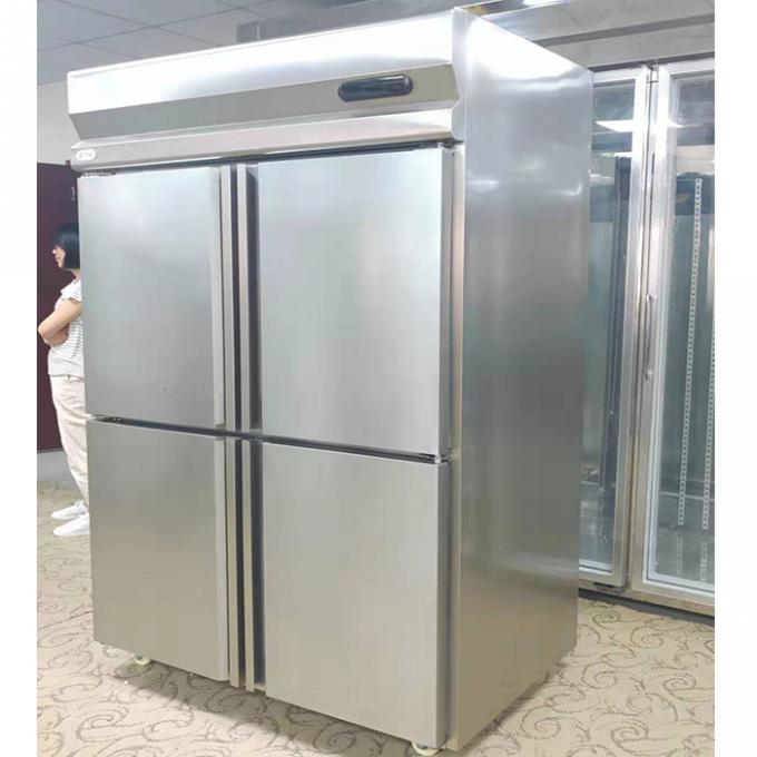 εμπορικός ψυκτήρας ψυγείων ανοξείδωτου 2000mm 550W 0