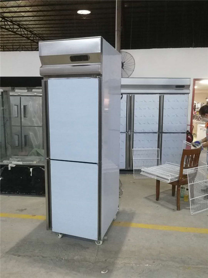 Ανοξείδωτο 201 εμπορικό όρθιο ψυγείο 300W 0