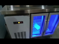 τραπέζι με κάλυμμα για σαλάτες/πιτσαρίες