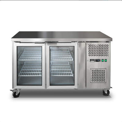 εμπορικός ψυκτήρας ψυγείων ανοξείδωτου 450L 60Hz