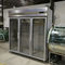 εμπορικός ψυκτήρας ψυγείων ανοξείδωτου 110W 1500L