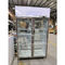 Εμπορικό ψυγείο επίδειξης φραγμών δοχείων ψύξης πορτών γυαλιού R134A 1000L