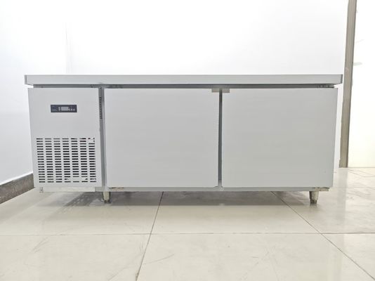 1.8M Υπό το ταμείο ψυγείο Εμπορικό ψυγείο Εργασιακό τραπέζι για κουζίνα από ανοξείδωτο χάλυβα