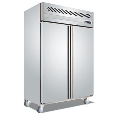 Εμπορικός ψυκτήρας ανοξείδωτου πορτών Yxfridge διπλός