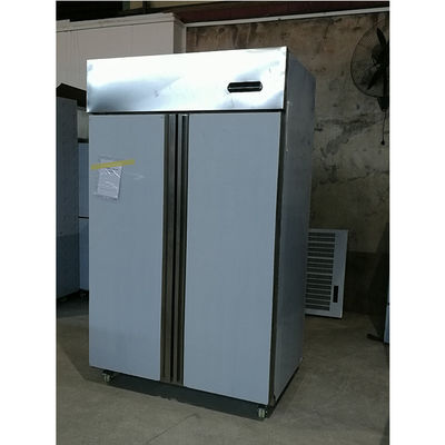 Εμπορικός ψυκτήρας ανοξείδωτου πορτών Yxfridge διπλός
