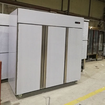 800W SS201 3 όρθιο ψυγείο πορτών για το εστιατόριο
