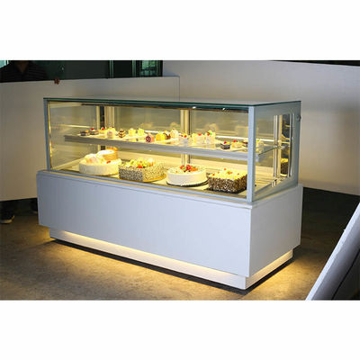 Countertop 650W R134a γραφείο επίδειξης κέικ για το κατάστημα αρτοποιείων