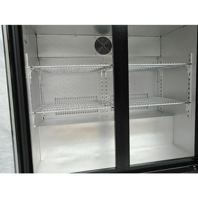 Δίδυμη πόρτα 210 λίτρα 520mm κατώτερα αντίθετα δοχεία ψύξης μπουκαλιών