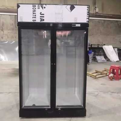 SABER 1000L δύο όρθιος συμπιεστής Embraco ψυγείων πορτών γυαλιού