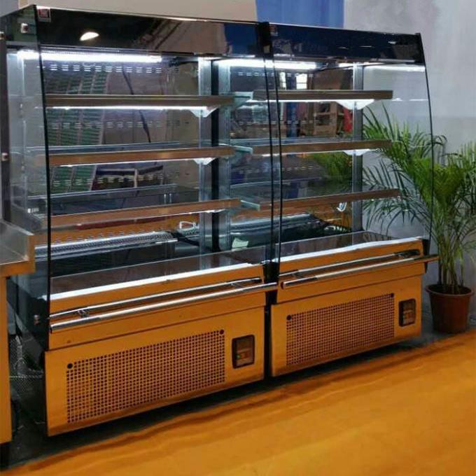 Μπροστινό πλήρες ανοιγμένο ψυγείο επίδειξης αρτοποιείων R134a 4ft 0