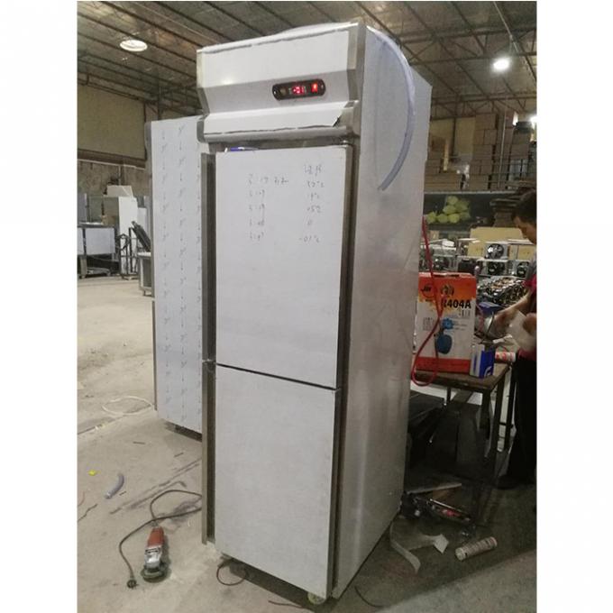 εμπορικός ψυκτήρας ψυγείων ανοξείδωτου 220V 500L 2